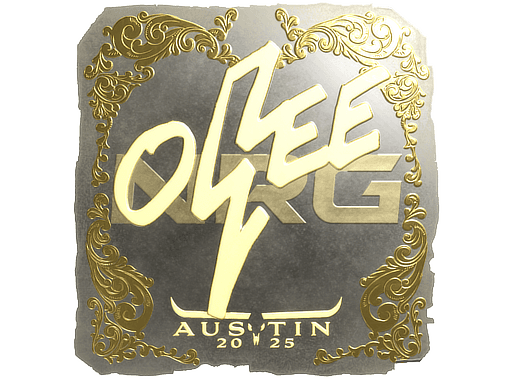Sticker | oSee (Gold) | Austin 2025