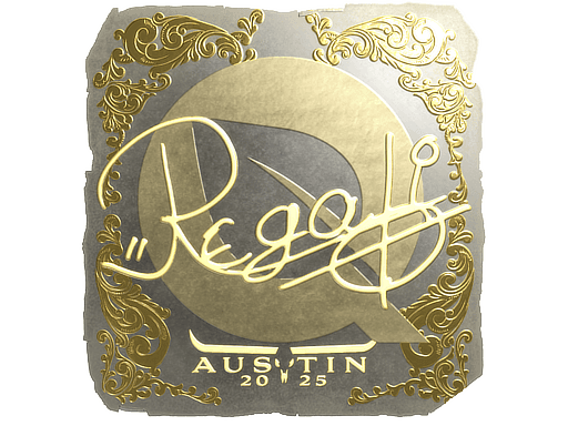 Sticker | regali (Gold) | Austin 2025