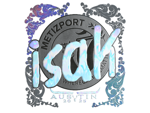 Sticker | isak (Holo) | Austin 2025