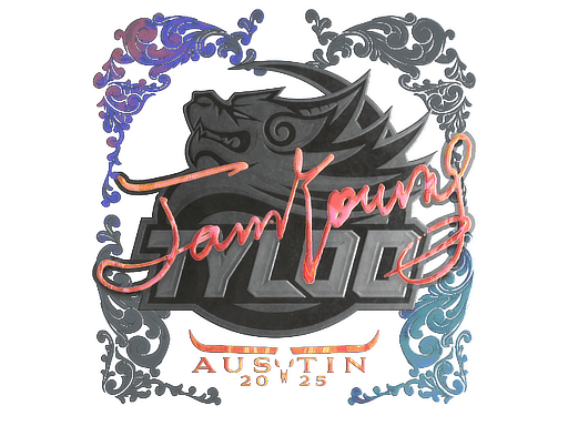 Sticker | JamYoung (Holo) | Austin 2025