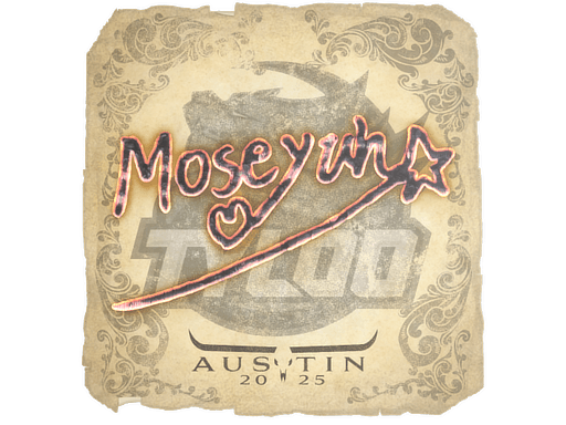 Sticker | Moseyuh | Austin 2025