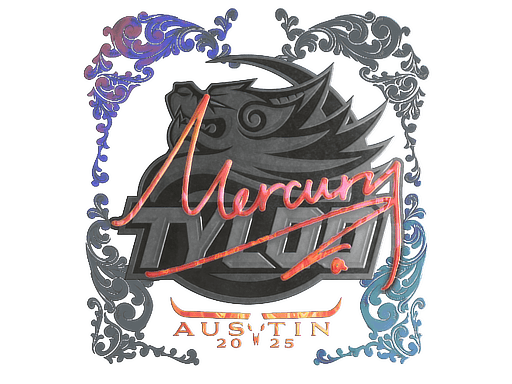 Sticker | Mercury (Holo) | Austin 2025