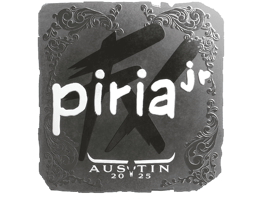 Sticker | piriajr (Foil) | Austin 2025