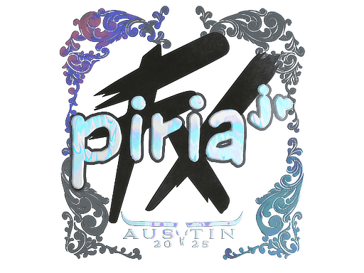 Sticker | piriajr (Holo) | Austin 2025