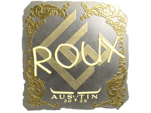 Sticker | ROUX (Gold) | Austin 2025