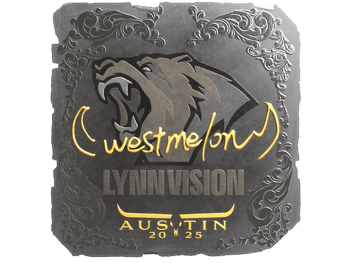 Sticker | westmelon (Foil) | Austin 2025