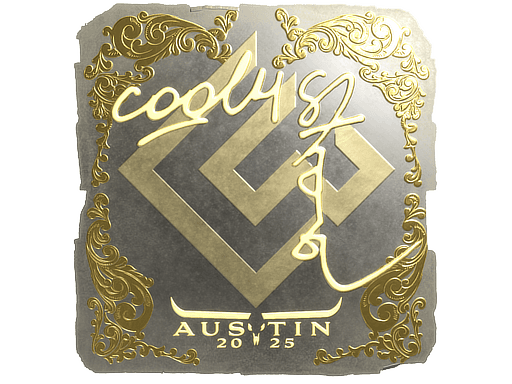 Sticker | cool4st (Gold) | Austin 2025