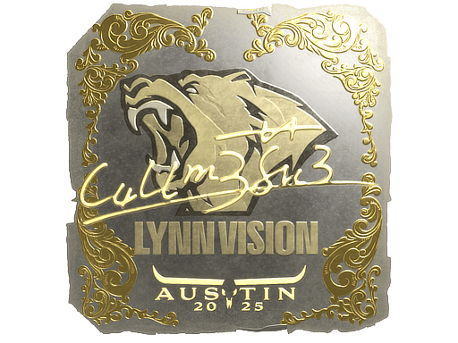 Sticker | C4LLM3SU3 (Gold) | Austin 2025