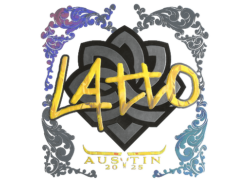 Sticker | latto (Holo) | Austin 2025