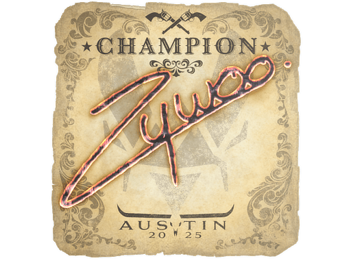 Sticker | ZywOo (Champion) | Austin 2025