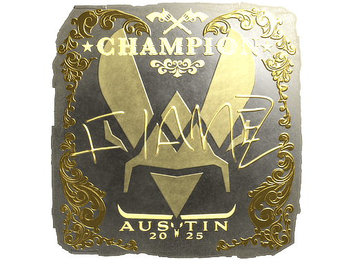 Sticker | FlameZ (Gold, Champion) | Austin 2025