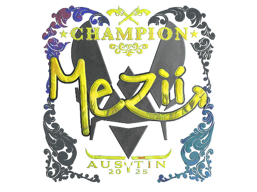 Sticker | mezii (Holo, Champion) | Austin 2025