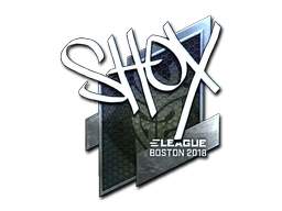 Sticker | shox (Foil) | Boston 2018