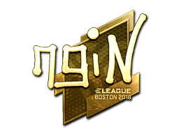 Sticker | ngiN (Gold) | Boston 2018