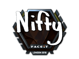 Sticker | Nifty (Foil) | London 2018