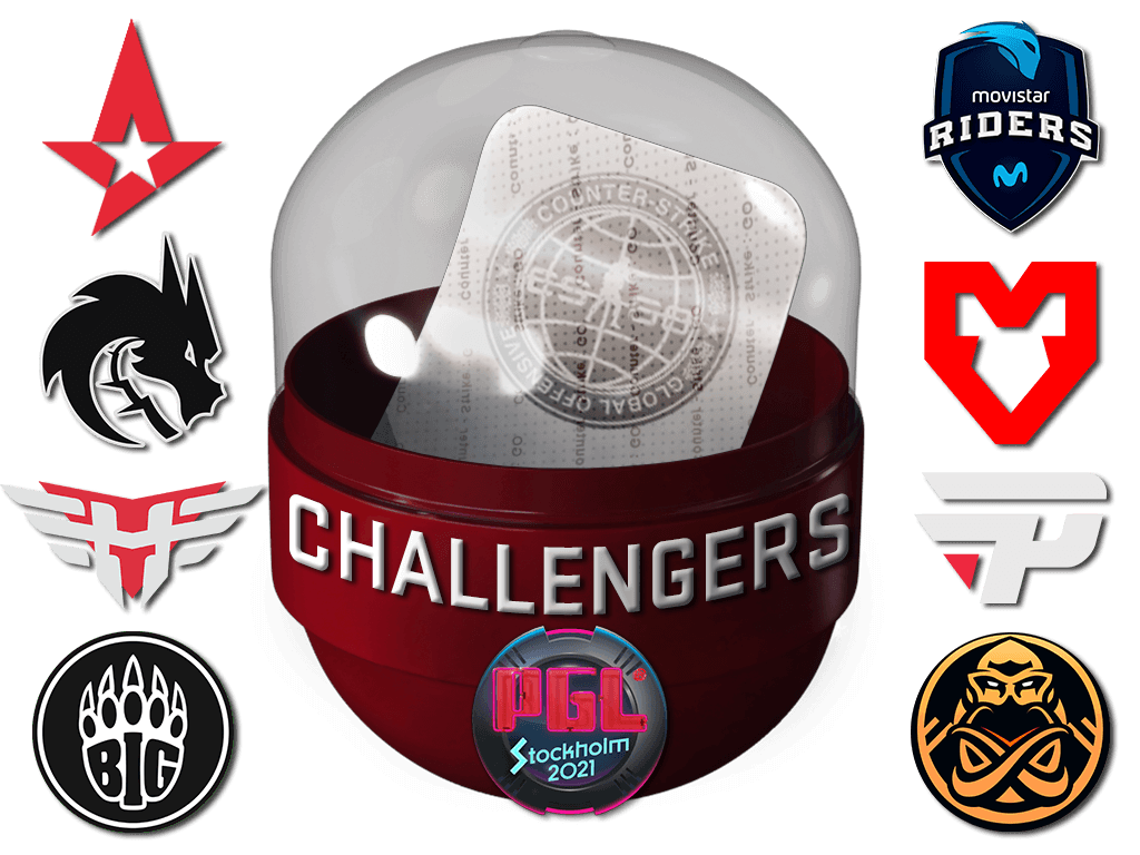 Stockholm 2021 Challengers Sticker Capsule