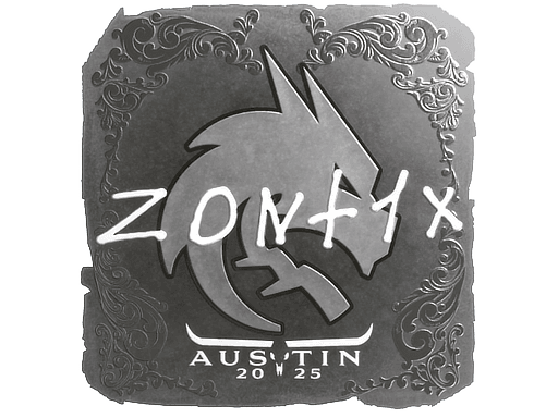 Sticker | zont1x (Foil) | Austin 2025
