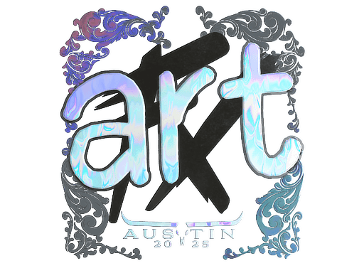 Sticker | arT (Holo) | Austin 2025