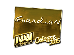 Sticker | GuardiaN (Gold) | Cologne 2015