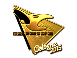 Sticker | mousesports (Gold) | Cologne 2015