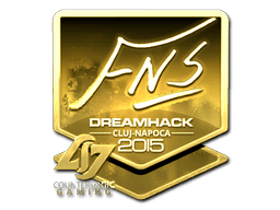 Sticker | FNS (Gold) | Cluj-Napoca 2015