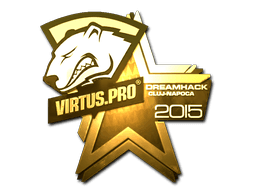 Sticker | Virtus.Pro (Gold) | Cluj-Napoca 2015