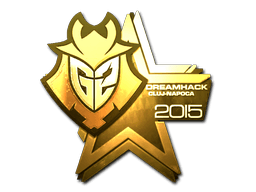 Sticker | G2 Esports (Gold) | Cluj-Napoca 2015