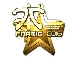 Sticker | Fnatic (Gold) | Cluj-Napoca 2015