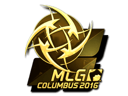 Sticker | Ninjas in Pyjamas (Gold) | MLG Columbus 2016