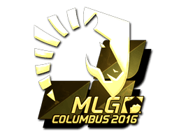 Sticker | Team Liquid (Gold) | MLG Columbus 2016