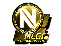 Sticker | Team EnVyUs (Gold) | MLG Columbus 2016