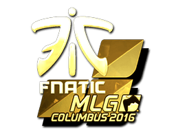 Sticker | Fnatic (Gold) | MLG Columbus 2016
