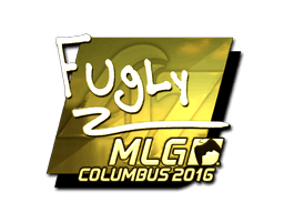 Sticker | FugLy (Gold) | MLG Columbus 2016