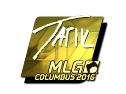 Sticker | tarik (Gold) | MLG Columbus 2016