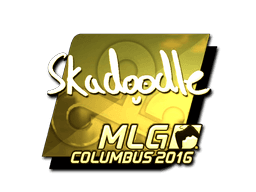 Sticker | Skadoodle (Gold) | MLG Columbus 2016