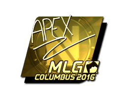 Sticker | apEX (Gold) | MLG Columbus 2016