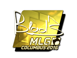 Sticker | B1ad3 (Gold) | MLG Columbus 2016