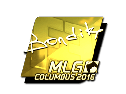Sticker | bondik (Gold) | MLG Columbus 2016