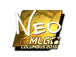 Sticker | NEO (Gold) | MLG Columbus 2016