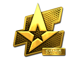 Sticker | Astralis (Gold) | Atlanta 2017