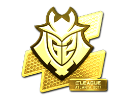 Sticker | G2 Esports (Gold) | Atlanta 2017