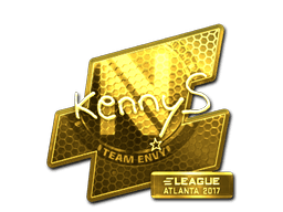 Sticker | kennyS (Gold) | Atlanta 2017