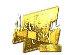 Sticker | WorldEdit (Gold) | Atlanta 2017