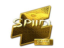 Sticker | Spiidi (Gold) | Atlanta 2017