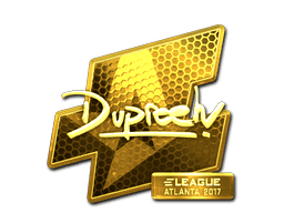 Sticker | dupreeh (Gold) | Atlanta 2017