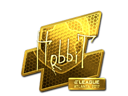 Sticker | Hobbit (Gold) | Atlanta 2017