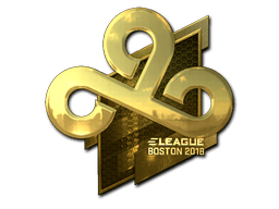 Sticker | Cloud9 (Gold) | Boston 2018