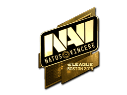 Sticker | Natus Vincere (Gold) | Boston 2018