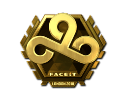 Sticker | Cloud9 (Gold) | London 2018