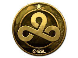 Sticker | Cloud9 (Gold) | Katowice 2019